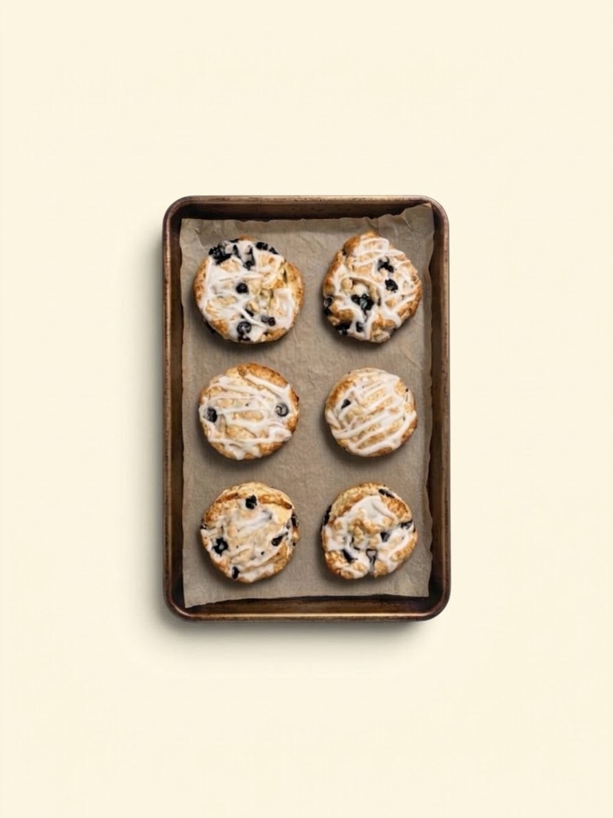 Lemon Blueberry Scone