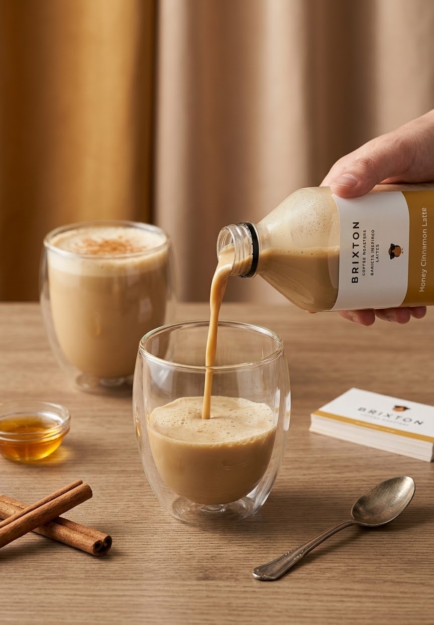 Honey Cinnamon Latte (32 oz)
