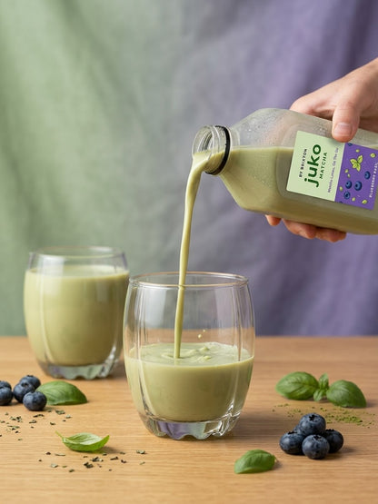 Blueberry Basil Matcha (32oz)