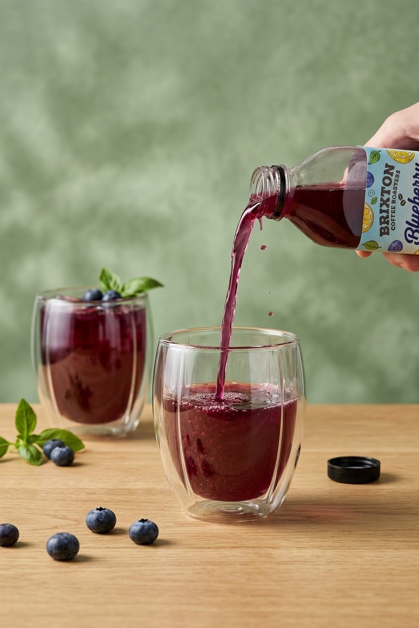 Blueberry Basil Lemonade (32 oz)