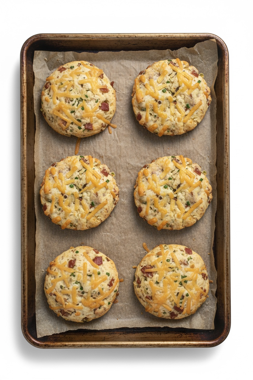 Bacon Asiago Scones