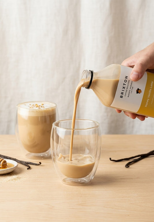 Honey Vanilla Latte (32 oz)
