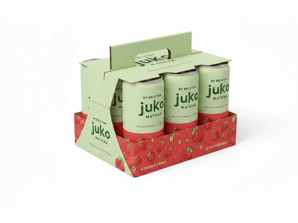 Juko Matcha Strawberry 6 pack (12 oz can)