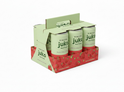 Juko Matcha Strawberry 6 pack (12 oz can)